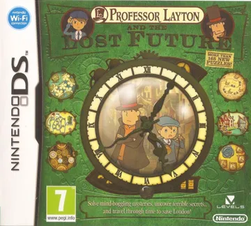 Professor Layton and the Lost Future (Europe) box cover front